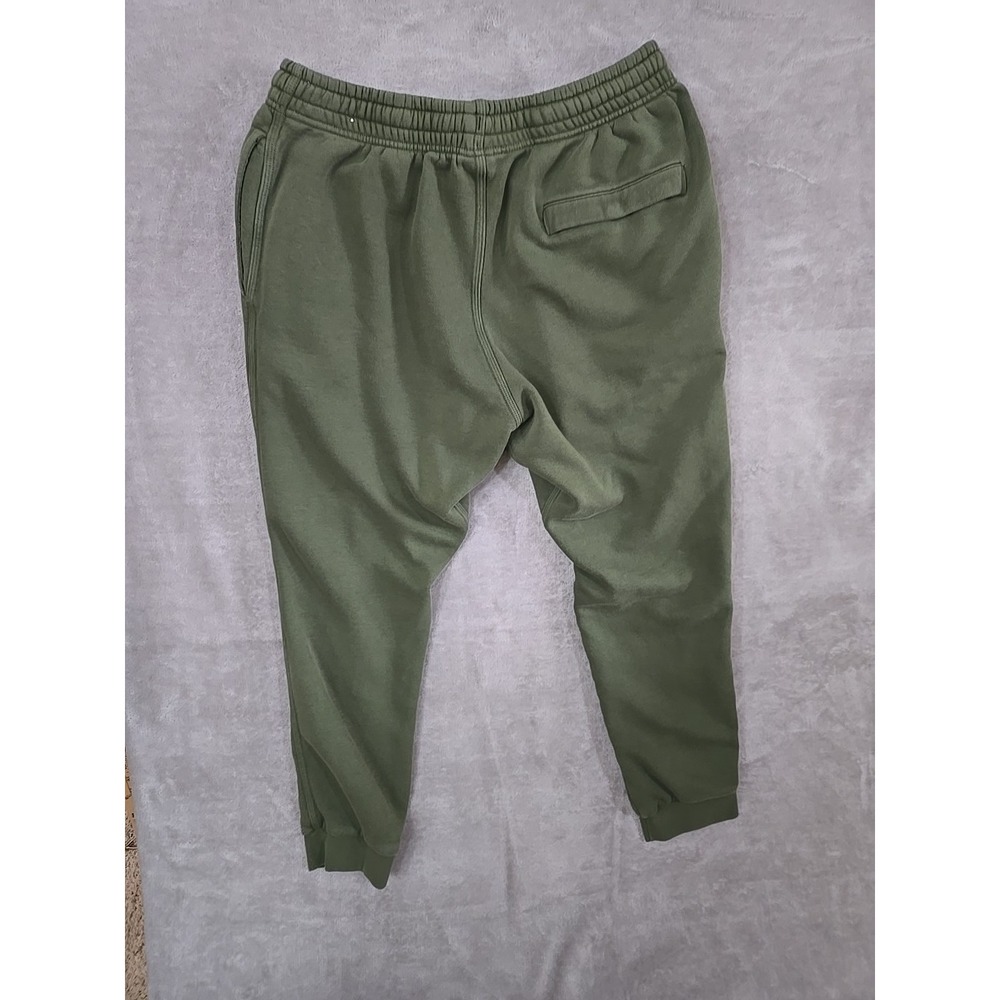 Nike Sportswear Club Fleece Sweatpants Joggers Mens‎ Large Green Activewear Gym - Picture 2 of 7